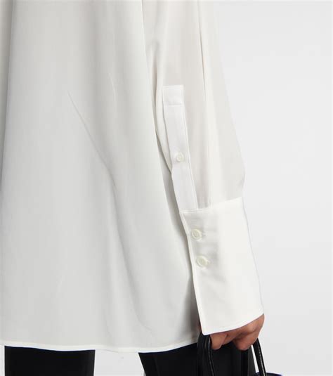 givenchy paris ascot tie in crepe de chine